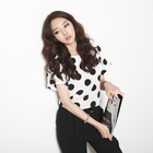 HARU - Buttoned Back Polka Dot Top