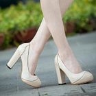 Mancienne - Panel-Detail Platform Pumps