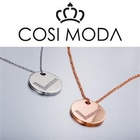 COSI MODA - Steel Necklace with Cubic Zirconia 