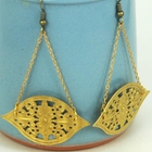 MyLittleThing - Gold Vintage Romance Earrings