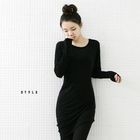 lovemark - Asymmetric Hem T-Shirt Dress