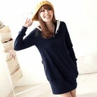 Tokyo Fashion - Inset Hoodie Fleece-Trim Hooded Top