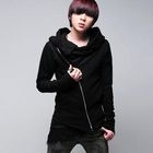 SLIM&FIT - Asymmetric Zip Hoodie