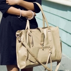 19th Street - Faux-Leather Tote