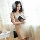 Tokyo Fashion - Short-Sleeve Bow-Accent Tunic