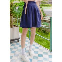 Dalkong - Short Pleated Hanbok Skirt Dalkong - Short Pleated Hanbok Skirt