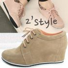 Marcella - Lace-Up Hidden Heel Loafers (2 Designs)