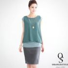 Orange Style - Inset Top Dress