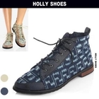 Holly Shoes - Lace-Up Ankle Boots