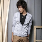 MR.PARK - V-Neck Argyle Cardigan
