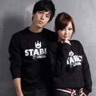 MR.PARK - 'STABLY' Crown-Print Pullover