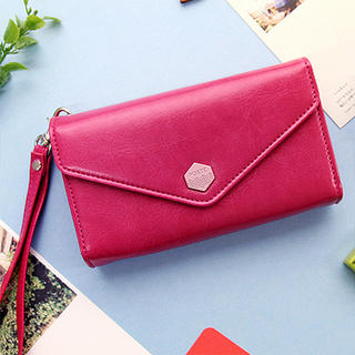 Faux-Leather Mobile Case Wristlet Faux-Leather Mobile Case Wristlet