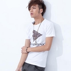 Free Shop - Short-Sleeve Print T-Shirt