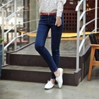 STYLEKELLY - Set: Skinny Jeans + Belt
