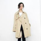miss panda - Double-Breasted Trench Coat