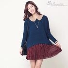 Stylementor - Asymmetric-Hem Knit Top