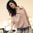 PUFFY - Lace Back Blouse