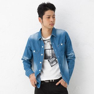 Washed Denim Shirt