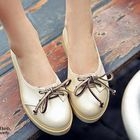 Grace Candy - Lace-Up Platform Flats