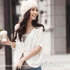 Melissa - V-Neck Crochet Top