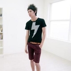 INTHING - Short-Sleeve Scoop Neck Tee