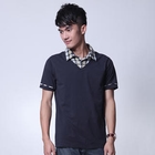 O.SA - Inset Plaid Shirt Short-Sleeve T-Shirt