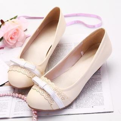Pastel Pairs - 蝴蝶结平跟鞋 Pastel Pairs - 蝴蝶结平跟鞋