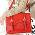 19th Street - Bow-Accent Buckled Cross Bag