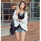 REDOPIN - Set: Sleeveless Cross-Front Top + Striped Tank Top