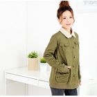 prischu essentials - Fleece Collar Parka