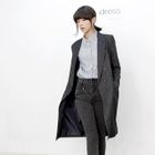 miss panda - Wool Blend Double-Breasted Coat