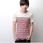 SeventyAge - Striped T-Shirt