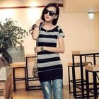 PUFFY - Striped Knit Dress