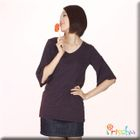prischu - Bell-Sleeve V-Neck Top