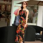 SOHO Central - Beaded Print Maxi Dress