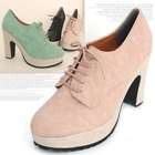 Marcella - Lace-Up Oxford Pumps 