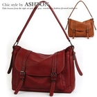 ASHTON - Faux-Leather Satchel