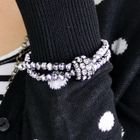 59 Seconds - Rhinestone Beads Bracelet