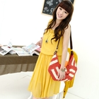 59 Seconds - Ruffled Sleeveless Midi Dress