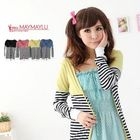 Maymaylu Dreams - Color-Block Striped Hooded Cardigan