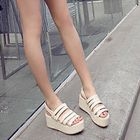Smoothie - Patent Strappy Platform Sandals