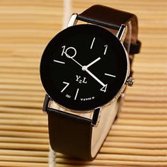 YAZOLE - Faux-Leather Strap Watch YAZOLE - Faux-Leather Strap Watch