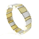 BELEC - 18K White & Yellow Gold plated Neodymium Bracelet BELEC - 18K White & Yellow Gold plated Neodymium Bracelet