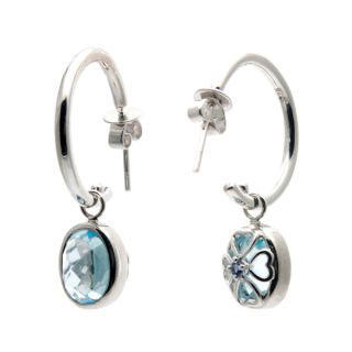 Blue Topaz Versatile Earrings Blue Topaz Versatile Earrings