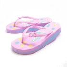 Moscova - Bufferfly-Accent Platform Flip-Flops