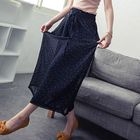 D.P-Shop - Lace Up Smocked Maxi Skirt
