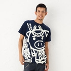 Buden Akindo - Short Sleeve Print T-Shirt- Festival Pig