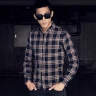 MITOSHOP - Button-Down Plaid Shirt