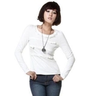 O.SA - Pleated-Neckline Top
