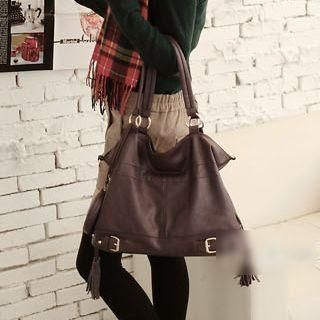 Tasseled Tote with Coin Purse